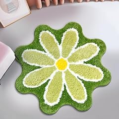 Green flower rug for sale  Delivered anywhere in USA 