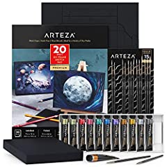 Arteza Gouache Painting Art Set, Metallic Gouache Paint, used for sale  Delivered anywhere in Canada