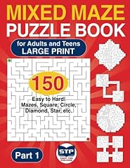 Mixed maze puzzle for sale  Delivered anywhere in USA 