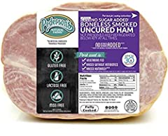 Pederson's Farms, Spiral Sliced Uncured Half Ham Boneless for sale  Delivered anywhere in USA 