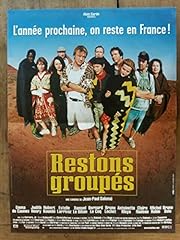 Affiche restons groupes d'occasion  Livré partout en France