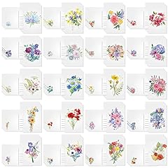 Pcs watercolor floral for sale  Delivered anywhere in USA 