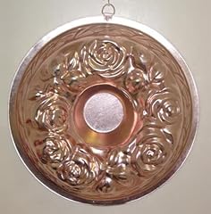 Floral wreath copper for sale  Delivered anywhere in USA 