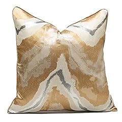 Gold cushion cover for sale  Delivered anywhere in UK