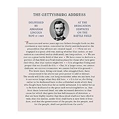 Abraham lincoln gettysburg for sale  Delivered anywhere in USA 