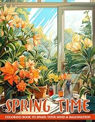 Spring time coloring for sale  Delivered anywhere in USA 
