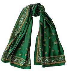 Traziewell green scarfs for sale  Delivered anywhere in UK