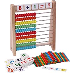 Cltoyvers wooden abacus for sale  Delivered anywhere in USA 