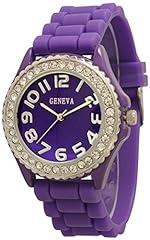 Geneva silicone watch for sale  Delivered anywhere in USA 