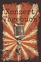 Konzert tagebuch notizbuch gebraucht kaufen  Wird an jeden Ort in Deutschland