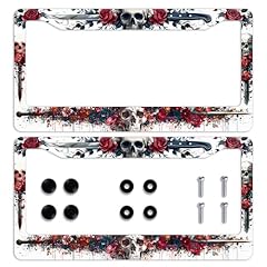 Skull license plate for sale  Delivered anywhere in USA 