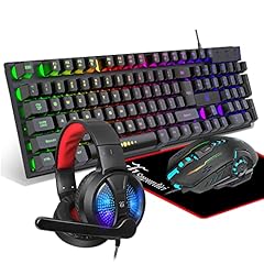Gaming keyboard mouse for sale  Delivered anywhere in USA 