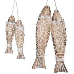 Packs wooden fish for sale  Delivered anywhere in USA 