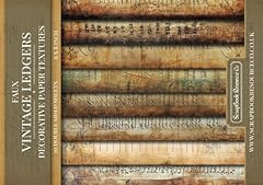 Faux vintage ledgers for sale  Delivered anywhere in UK