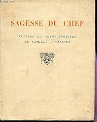 Sagesse chef lettres d'occasion  Livré partout en France