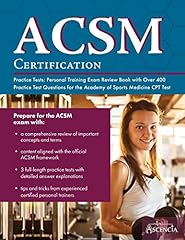 Acsm certification practice for sale  Delivered anywhere in USA 