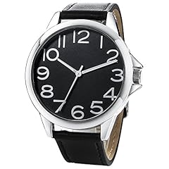 Men watches black for sale  Delivered anywhere in UK