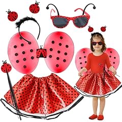 Edmirfun costume ladybug usato  Spedito ovunque in Italia 