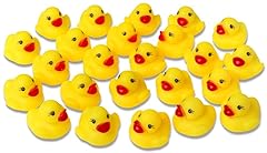 24pcs canard caoutchouc d'occasion  Livré partout en France