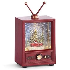 Used, Crimson Red TV Christmas Water Globe LED 7.5 x 4.75 for sale  Delivered anywhere in USA 