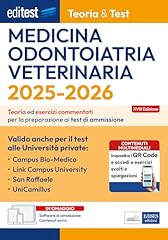 Test medicina odontoiatria usato  Spedito ovunque in Italia 
