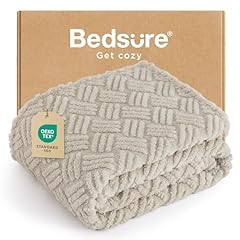 Bedsure beige throw for sale  Delivered anywhere in USA 