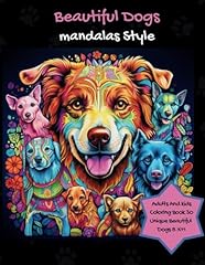 Beautiful dogs mandalas for sale  Delivered anywhere in UK