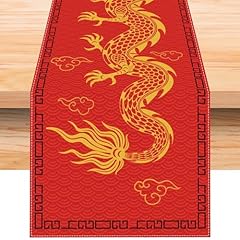 Linen red dragon for sale  Delivered anywhere in USA 