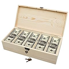 Wooden lockable currency for sale  Delivered anywhere in USA 