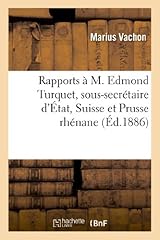 Rapports edmond turquet d'occasion  Livré partout en France