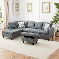 Osparple shaped couch for sale  Delivered anywhere in USA 