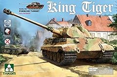 TAKOM 2074 1:35 King Tiger Porsche mit Interior ohne for sale  Delivered anywhere in USA 