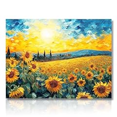 Dazzlewall sunflower wall for sale  Delivered anywhere in UK