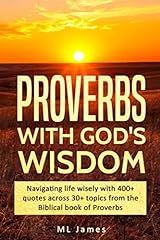 Proverbs god wisdom for sale  Delivered anywhere in UK