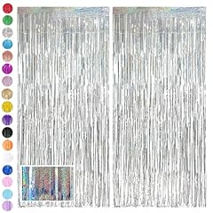Silver foil fringe for sale  Delivered anywhere in UK