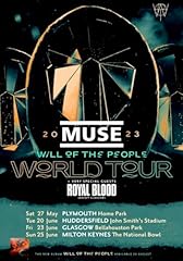 Muse 2023 tour for sale  Delivered anywhere in UK