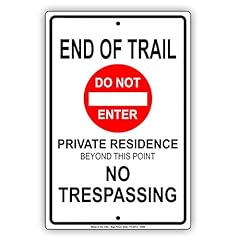 End trail enter for sale  Delivered anywhere in USA 