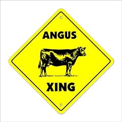 Angus crossing sign for sale  Delivered anywhere in USA 