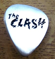 Clash plectrum badge for sale  Delivered anywhere in UK