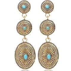 Western earrings women for sale  Delivered anywhere in UK