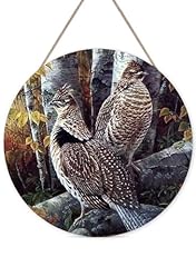 Wood sign grouse for sale  Delivered anywhere in UK