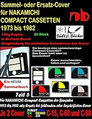 Sammel- oder Ersatz-Cover fur NAKAMICHI COMPACT CASSETTEN, used for sale  Delivered anywhere in Canada