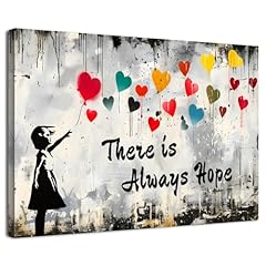 Banksy canvas wall for sale  Delivered anywhere in UK