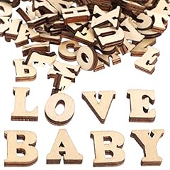 200pcs wooden alphabet for sale  Delivered anywhere in UK