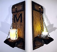 Rustic candle sconces for sale  Delivered anywhere in UK