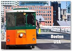 Photomagnet boston trolley for sale  Delivered anywhere in USA 