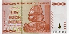 Rbz zimbabwe billion d'occasion  Livré partout en France