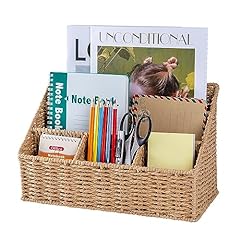 Rattan desk organizer for sale  Delivered anywhere in USA 