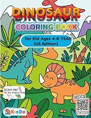 Dinosaur coloring book d'occasion  Livré partout en France