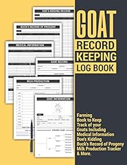 Goat record keeping for sale  Delivered anywhere in USA 